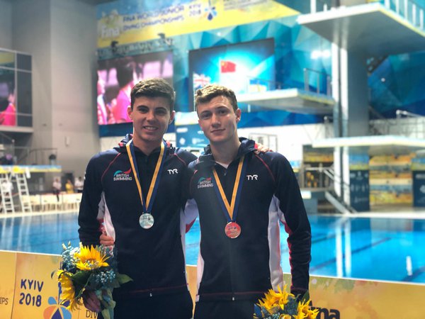 Dixon and Williams take World Junior silver | British Swimming