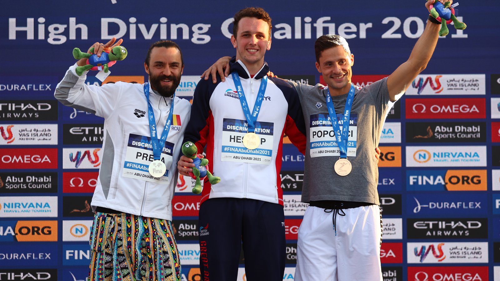 High diver Heslop strikes gold for World Champs qualification Diving News British Swimming