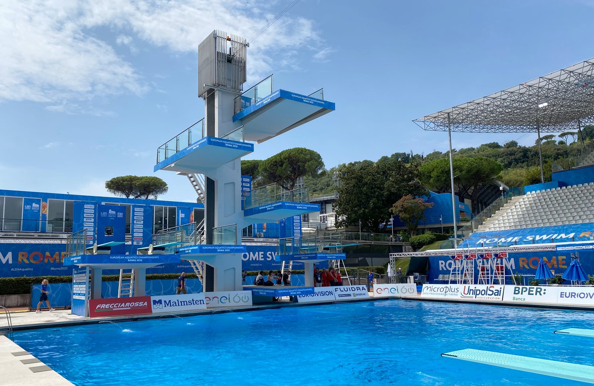 The sun rises on diving in Rome Diving News British Swimming