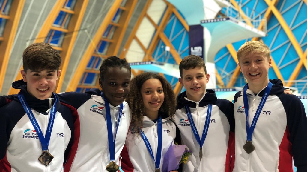 Junior divers finish second in Europe Diving News British Swimming